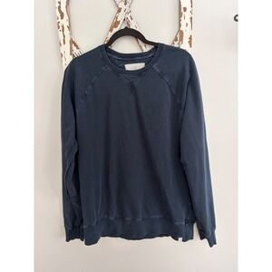 The Normal Brand Sweatshirt Size Large Blue